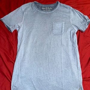 Blue Pocket Tee